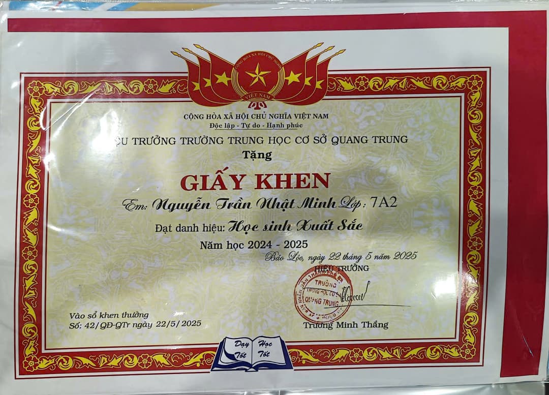 Excellent Student & Youth Union Leader