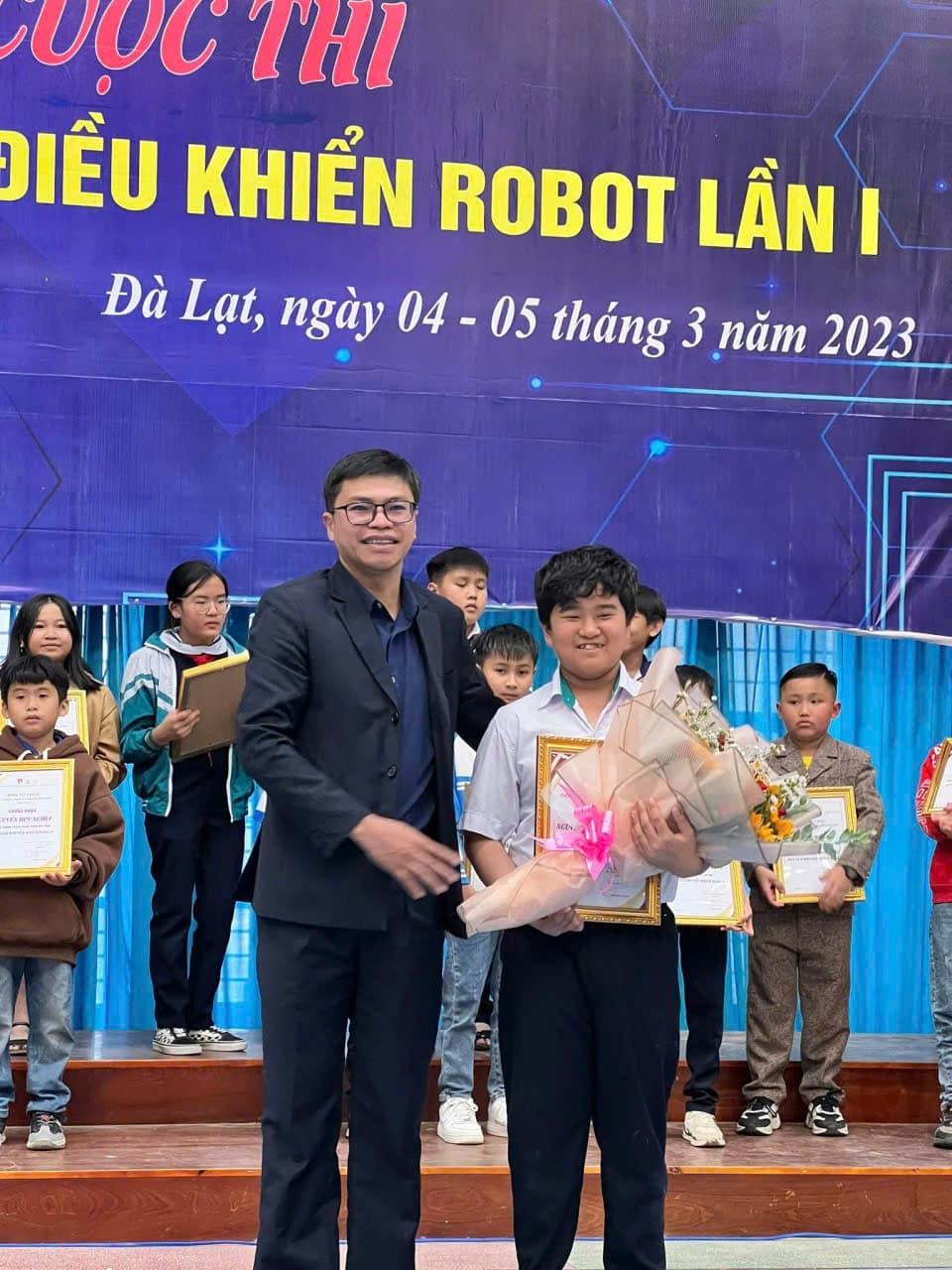 1st Prize - Robot Control Competition