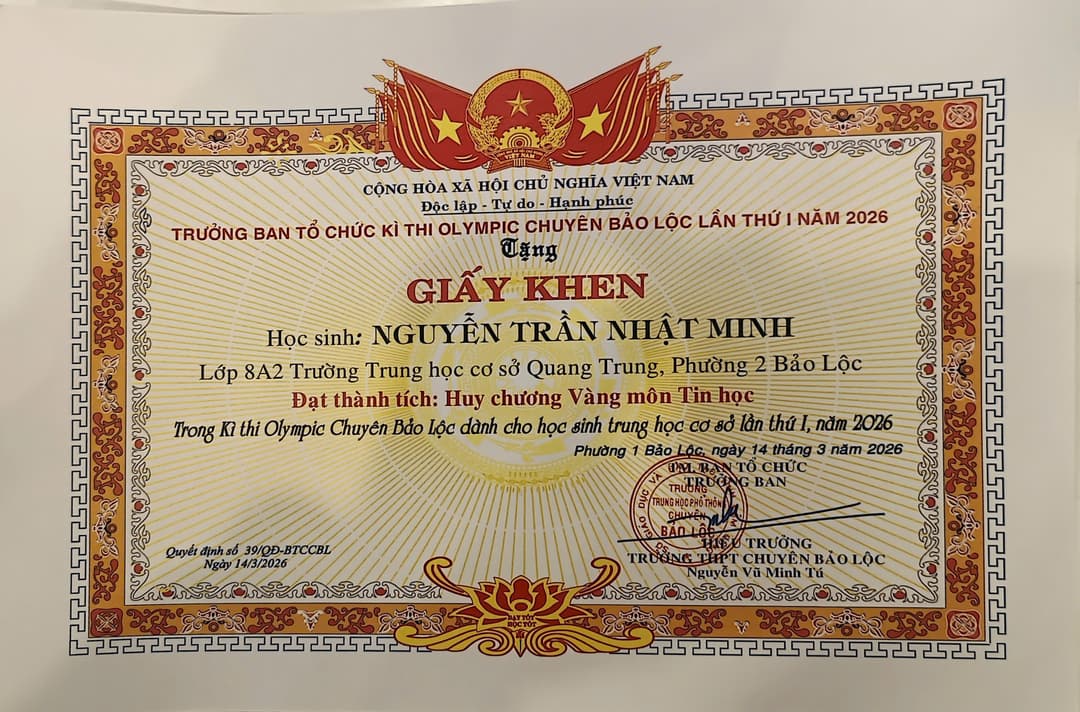 Gold Medalists in Informatics