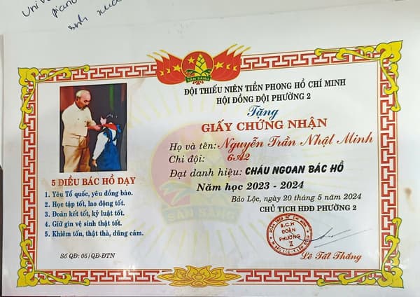 Uncle Ho's Good Child (2nd Year)