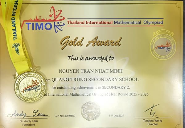 TIMO National - Gold Medal